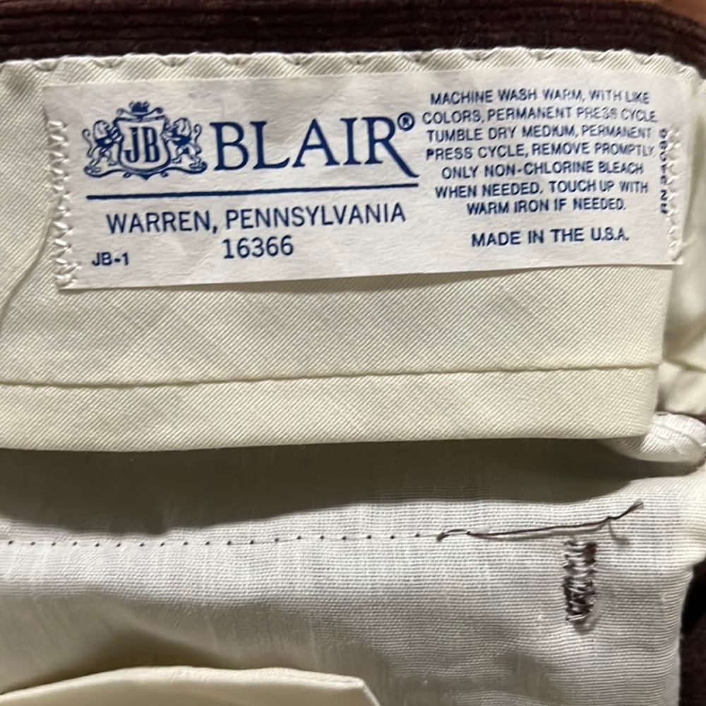 Blair, pants, velvet
